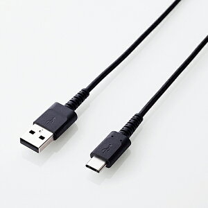 �y10����24���Ԍ���N�[�|���z�z�zELECOM �G���R�����ϋv USBType-C�P�[�u�� 2.0m �u���b�N MPAACS20NBK(2471526)��������