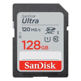 5/25限定!抽選で2人に1人最大100%ポイントバック！要エントリー!クーポン配布！Sandisk サンディスクUltra SDXCカード 128GB 超高速 UHS-I U1 CLASS10 海外パッケージ SDSDUN4-128G-GN6IN(2510266)送料無料
