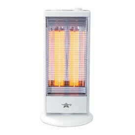 【25日は24時間限定クーポン配布】日本エー・アイ・シー（二ホンエーアイシー）Aladdin グラファイトヒーター ホワイト AEH-G100A W(2487459)代引不可 送料無料