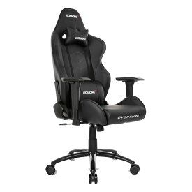 AKRacing エーケーレーシングゲーミングチェア Overture Gaming Chair Black ブラック AKR-OVERTURE-BK(2522493)送料無料