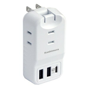 y524ԌN[|zzzKashimura JV3AC3USB 2A+C PD20W o[Vu  zCg AC-035(2544059)s 