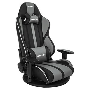 y524ԌN[|zzzAKRacing G[P[[VOQ[~O֎q ɍ V2 O[ Gyokuza Gaming Floor Chair Grey AKR-GYOKUZA/V2-GRY(2443222)
