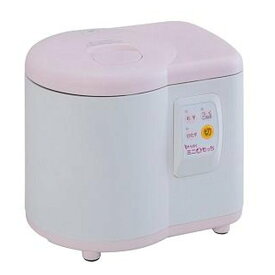 【10日は24時間限定クーポン配布】エムケー精工 エムケーセイコウ家庭用ミニもちつき機 ミニもっち ホワイト×ピンク RM-05MN(2505557)送料無料