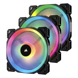 CORSAIR コルセアケースファン LL120 RGB 3Fan Pack with Lighting Node PRO CO-9050072-WW(2443252)送料無料