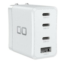 CIO シーアイオーLilNob GaN 65W ACアダプター 3USB-C&1USB-A WH CIO-G65W3C1A-WH(2523555)代引不可 送料無料