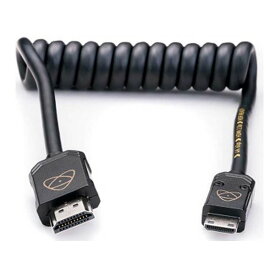 ATOMOS アトモスATOMFLEX PRO HDMI COILED CABLE Mini to Full 30cm HDMI2.0対応ケーブル ATOM4K60C3(2566230)代引不可 送料無料