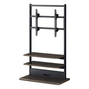 【30日は24時間限定クーポン配布】ハヤミ工産 Hayami Industry自立型テレビスタンド スタンド 〜77V型 キャスター付き KF-770(2566191)代引不可 送料無料