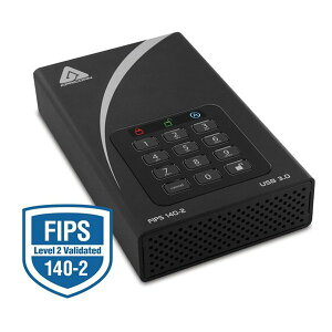 Apricorn AvR[Aegis Padlock DT ZLAXg[W 6TB 3.5C` Ot ADT-3PL256F-6000 R2 ADT-3PL256F-6000 R2(2573525)s 