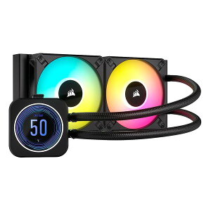 CORSAIR RZARZA iCUE H100i ELITE LCD XT CPUN[[ ubN CW9060074WW(2565617)