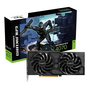 玄人志向 クロウトシコウグラフィックボード GF RTX4070 12GB GG-RTX4070-E12GB/DF(2578881)送料無料