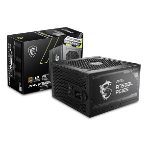 MSI GGXACPCdjbg 750W 80PLUS GOLD PCIe5.0/ATX3.0lCeBuΉ MAG A750GL PCIE5(2578383)