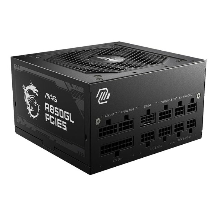 楽天市場】MSI エムエスアイPC電源ユニット MSI MAG A850GL PCIE5