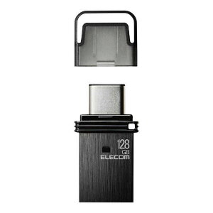 y1024ԌN[|zzzELECOM GRLbvUSB Type-C 128GB ubN MF-CAU32128GBK(2585116)