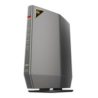 【15日は24時間限定クーポン配布】BUFFALO バッファロー無線LAN親機 WiFiルーター 11ax/チタニウムグレー…