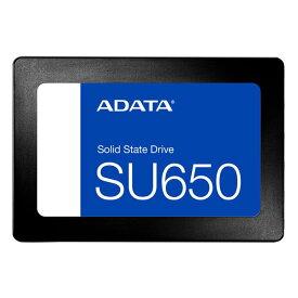 【6/10限定要エントリー2人に1人ポイントバック！全品P2倍＆クーポンも配布】ADATA エイデータUltimate SU650 ソリッドステートドライブ SSD 2.5インチ 3D NAND 2TB ASU650SS-2TT-R(2588103)代引不可 送料無料