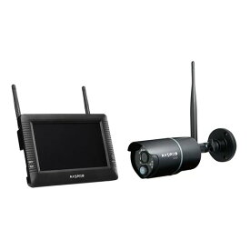 MASPRO マスプロモニター＆ワイヤレスHDカメラセット 7インチ バレットタイプカメラ WHCBL7M4(2588162)送料無料