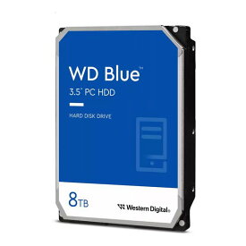 6/1限定★要エントリー2人に1人ポイントバック！全品P2倍＆クーポン配布！Western Digital ウエスタンデジタル3.5インチ 8TB HDD Blue SATA CMR 3.5インチ 内蔵ハードディスク WD80EAAZ(2585691)送料無料