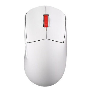 【25日は24時間限定クーポン配布】【RSL出荷】Sprime スプライムPM1 Wireless Gaming Mouse White ワイヤレス エルゴマウス ホワイト SP-PM1-WHITE(2589336)送料無料