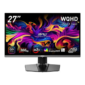 y2024ԌN[|zzzMSI GGXACMPG 271QRX QD-OLED MPG-271QRX-QD-OLED(2590882)s 