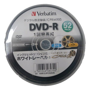 yX[p[SALEGg[őSi|Cg10{zVerbatim o[xC^^pDVD-R 120 52 16{ CPRM VHR12JPC52SVE(2585946)