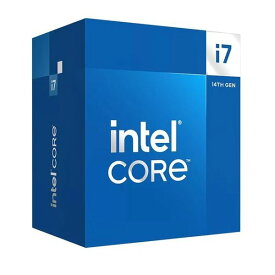 【5千円以上でポイント4倍★クーポンも配布】intel インテルCorei7-14700F 第14世代CPU LGA1700 20 8+12 コア28スレッド BX8071514700F(2585797)送料無料