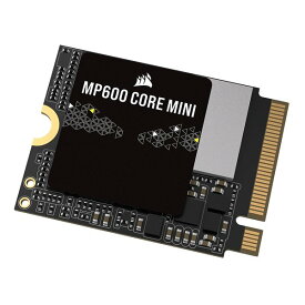 【4/25限定★抽選で2人に1人最大100%ポイントバック要エントリー】クーポンも配布CORSAIR コルセアCorsair MP600 CORE MINI 1TB Gen4 PCIe x4 NVMe M.2 2230 SSD ; 5000MB/s / 3800MB/s CSSD-F1000GBMP600CMN(2588579)代引不可 送料無料