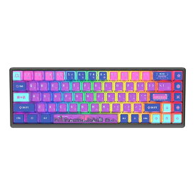 6/1限定★要エントリー2人に1人ポイントバック！全品P2倍＆クーポン配布！Arbiter Studio（アービタースタジオ）Polar 65 Keyboard Neo Tokyo / Black frame ラピッドトリガー US配列 AS-POLAR-65-NEO-TOKYO(2609106)送料無料