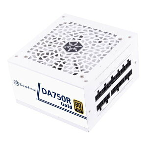 y25gNȃN[|zzzSilverStone Technology Vo[Xg[DA750R Gold WHITE 750W /ATX /Gold SST-DA750R-GMA-WWW(2608942)