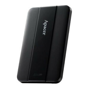 【25日は24時間限定クーポン配布】Apacer アペイサーポータブルHDD 1TB USB 3.2 Gen 1 対応 AP1TBAC237B-1(2608759)送料無料