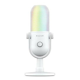 【10日は24時間限定クーポン配布】Razer レーザーSeiren V3 Chroma White Edition ゲーミングマイク RZ19-05060200-R3M1(2613483)送料無料