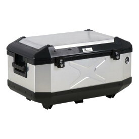 【15日は24時間限定クーポン配布】HEPCO&BECKER（ヘプコアンドベッカー）トップケース エクスプローラー 60 シルバー 6102250000(2631815)代引不可 送料無料