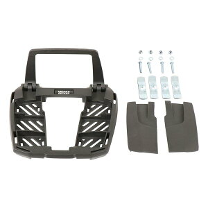 HEPCO&BECKER(ヘプコアンドベッカー)汎用トップケースベース イージーラック ブラック 6101000001(2632534)代引不可 送料無料