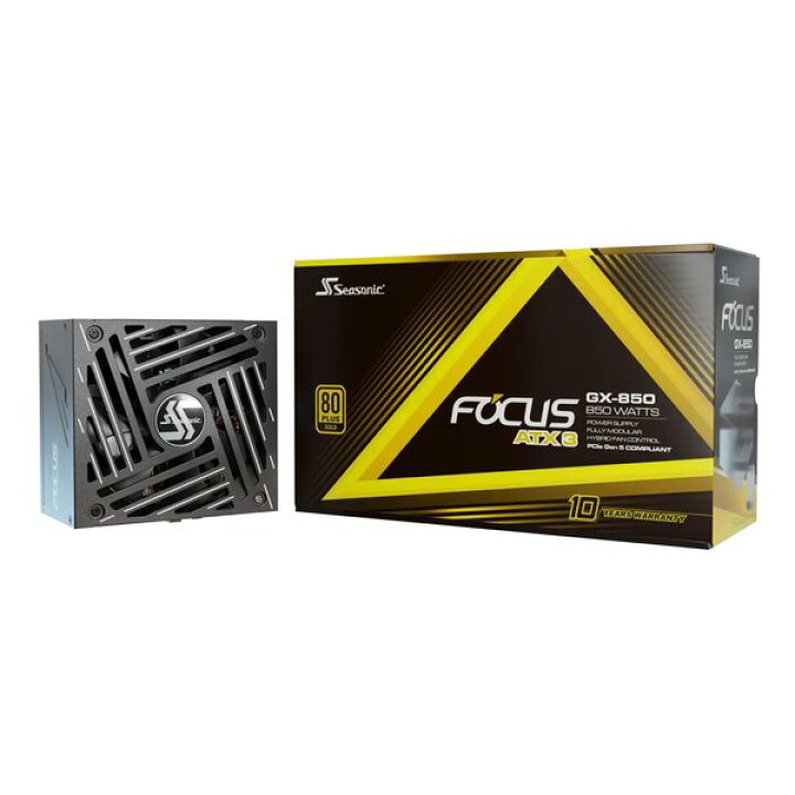 楽天市場】Seasonic シーソニックFocus GX-850 ATX3 V4 80PLUS GOLD 