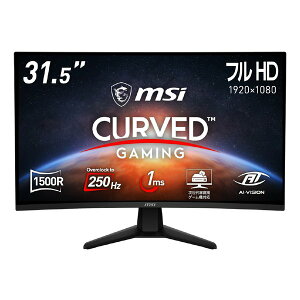 y2024ԌN[|zzzMSI GGXAC31.5C`pȃQ[~Oj^[ MAG 32C6X MAG-32C6X(2615644)