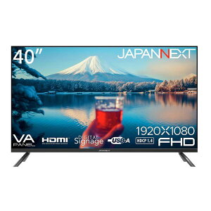 y524ԌN[|zzzJAPANNEXT WplNXgtj^[ 40^ tHD 1920×1080 VApl  HDMI×2 ErfI͒[q JN-V40TFHD-U(2588164)s 
