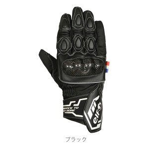 elf エルフバイク用 秋冬 EG-W515 ストラーダカーボングローブ ブラック Mサイズ EG-W515/ブラック/M(2539989)送料無料