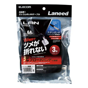 �y10����24���Ԍ���N�[�|���z�z�zELECOM �G���R���G���R�� ELECOMLAN�P�[�u��/CAT6A����/�ܐ܂�h�~/3.0m/�u���b�N LD-GPAT/BK30(2620581)