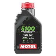 【25日は24時間限定クーポン配布】MOTUL モチュールバイク用エンジンオイル 5100 4T 15W-50/1L 5100 15W-…