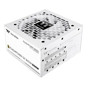 Thermaltake T[}eCNTOUGHPOWER GT/0850W ATX3.1 Snow 850W/80PLUS GOLD/ATX 3.1/PCIe 5.1/zCg PS-TPT-0850FNFAGJ-W(2646922)