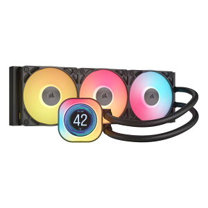 y1524ԌN[|zzzCORSAIR RZǍ^CPUN[[ iCUE LINK TITAN 360 RX RGB LCD 120mmt@3/ubN CW-9061023-WW(2641716)s 