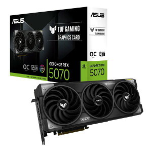 y10/1|Cg2{N[|zzzASUS GCX[XTUF Gaming GeForce RTX 5070 12GB GDDR7 OC Edition ]s TUF-RTX5070-O12G-GAMING(2647111)