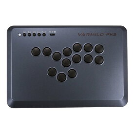 【15日は24時間限定クーポン配布！】Varmilo（アミロ）VARMILO FK2 不屈 格闘ゲーム用レバーレスアーケードコントローラー ブラック FK2 Black Leverless Arcade Controller for Fighting Games(2648086)代引不可 送料無料