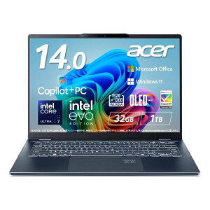 yX[p[SALEGg[őSi|Cg10{zacer GCT[Swift 14 AI X`[u[ Copilot+ PC 14^AIm[gp\R SF14-51-A73Z/F(2651262)