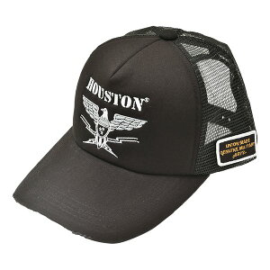 y524ԌN[|zzzHOUSTON q[Xg23SS HT EMBROIDERY MESH CAP ubN HTG-KW004-80(2642453)