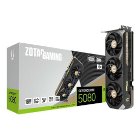 【15日限定クーポン配布】ZOTAC ゾタックZOTAC GAMING GeForce RTX 5080 SOLID CORE OC 16GB GDDR7 ZT-B50800J2-10P(2652012)送料無料