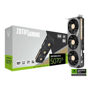 y25gNȃN[|zzzZOTAC ]^bNZOTAC GAMING GeForce RTX 5070 Ti SOLID SFF OC 16GB GDDR7 ZT-B50710J3-10P(2651335)