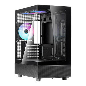 y524ԌN[|zzzSilverStone Technology Vo[Xg[Lucid 04  Micro-ATXP[X SST-LD04-B-ARGB(2651476)