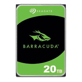 【19日20時〜クーポン配布＆20日は要エントリーでポイント抽選】Seagate シーゲート3.5インチ 内蔵HDD 20TB SATA600 7200 ST20000DM001(2651164)送料無料