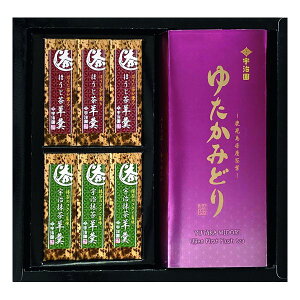 【30日は24時間限定クーポン配布】宇治園(ウジエン)緑茶・羊羹セット 3種セット ZOA030141130(2647617)代引不可