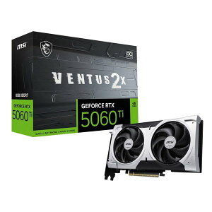 �y15���̓G���g���[�ōő�5000�|�C���g�zMSI �G���G�X�A�CGeForce RTX 5060 Ti 8G VENTUS 2X OC PLUS �O���t�B�b�N�{�[�h G506T-8V2CP(2652168)��������
